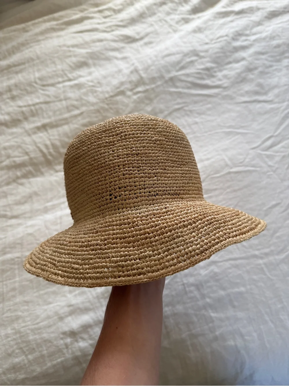 Sunny Sand | Crushable Straw Bucket Hat